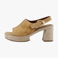thumbnail image 2 of Aerosoles Zella Women's Heels Tan Suede Size 6 M, 2 of 8