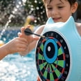 thumbnail image 4 of HTHLVMD Backyard Throwing Game, Summer Pool Toy, Dart Target Game, Inflatable Dart Board, Inflatable Dart Board Set , Shark Alien Target, Summer Pool Backyard Throwing Game Toy, D, 4 of 5