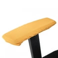 thumbnail image 4 of OTVIAP Office Chair Armrest Cover,1 Pair Removable Chair Armrest Covers Elastic Protector Office Armchair Cover(Gold), 4 of 8