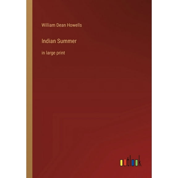 Indian Summer: in large print (Paperback)