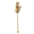 thumbnail image 3 of Milaget Bâton d'Équitation Jeu de Rôle Bâton en Bois pour Enfants 3 Ans+ Cadeau Jaune avec Roues, 3 of 9