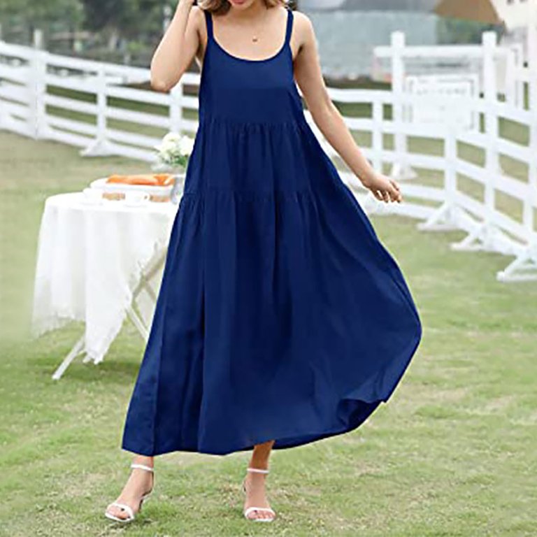 Odeerbi Dresses For Women Maxi Dress Boho Dress 2025 Casual Floral Round Neck Sleeveless Beach Tiered Sundress Long Swing Dress Burgundy - Walmart.com Odeerbi Dresses For Women Maxi Dress Boho Dress 2025 Casual Floral Round Neck Sleeveless Beach Tiered Sundress Long Swing Dress Burgundy - Walmart.com