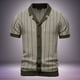 thumbnail image 2 of Polo informal para hombre: manga corta, diseño con solapa, poliéster-spandex, tallas S-XXL, 2 of 7