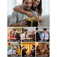thumbnail image 3 of Mens Polka Dot Neckties Classic Silk Yellow Tie Handkerchief Business Formal Ties Pocket Square Set, 3 of 6