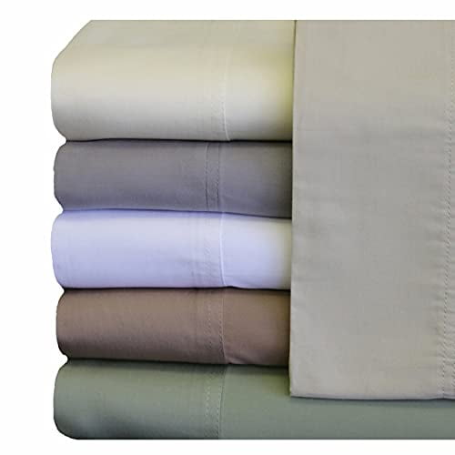 Royal Bedding Bamboo Sheets, Silky Soft and Naturally Pure Fabric, 100% Woven Bamboo Viscose Sheet Set, 3PC Set, Twin XL Size, Sea