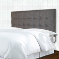 Strasbourg ButtonTuft Upholstered Headboard with Adjustable Height
