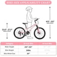 thumbnail image 2 of 20 Inch Kids Mountain Bike, Bikes for Girls,DEYGIA 7-Speed with Front Suspension, Dual Disc Brakes & Knobby Tires for Ages 6-14, Multi Color, 2 of 8
