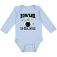 thumbnail image 3 of Inktastic Future Bowler in Training Bowling Gift Boys or Girls Long Sleeve Baby Bodysuit, 3 of 5