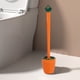 thumbnail image 1 of Bathroom Toilet Brush Plunger Wall Mounted Brush Flexible Brush Clean To Corner And With Cover Cleaner Brush Set, 1 of 9