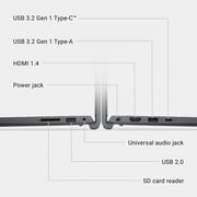 Dell 15 Laptop DC15250 - 15.6-inch FHD, Intel Core 3-100U, 8GB RAM, 512GB SSD, Carbon Black