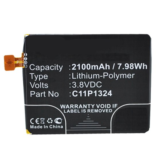 Batteries N Accessories BNA-WB-P3091 Cell Phone Battery - Li-Pol, 3.8V, 2100 mAh, Ultra High Capacity Battery - Replacement for Asus 0B200-00850000 Battery
