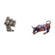 thumbnail image 1 of Figuras de búho,Figuras de búho,animales artificiales,artesanías,decoración del hogar,Figura en miniatura de búho moderno para dormitorio,Estatua de toro de resina,Pintura Resina Toro, 1 of 8