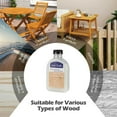 thumbnail image 4 of Yardi Yarda Wood Wax Oil for Outdoor as Yard, Oil for Furniture Teak Care Kit to Restore and Protect Wood, Clear, 4 of 10