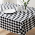 thumbnail image 2 of 1" Checkered Gingham PolyPoplin Fabric by The Yard - 60 Inch Wide for Sewing, Quilting, Tablecloths, Curtains, Apparel, Crafting, DIY Projects, 2 of 10