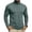 Green, variant on Mens Tops Long Sleeve Mock Neck Loose Fitted Soft Breathable Comfy Casual Base Layer Loungewear Tops