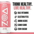 thumbnail image 2 of ZOA Zero Sugar Energy Drink, White Peach, 12oz (12-Pack), 2 of 6