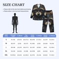 thumbnail image 3 of KLL Tribal Style Raccoon Sleepwear Mens Flannel Pajamas,Long Cotton Pj Set, 3 of 7