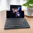 thumbnail image 3 of Étui Pliable Honérotectif compatible avec Clavier Bluetooth Rechargeable avec Stylet Cadeau de Haute Qualité, 3 of 5