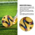 thumbnail image 3 of Balón De Fútbol, ​​Balón De Fútbol De Entrenamiento, Tamaño 5, Peso Ligero, Resistente Al Agua Para Juegos Para Adultos, 3 of 7