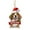 Dog-B, variant on dajkiuy Christmas Dog Pendants Non-3D Acrylic Cute Dog with Hats Christmas Tree Decoration Car Interior Hanging Ornament Crafts Dog Lover Gift