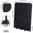 thumbnail image 2 of Black Peg Board Display Stand for Jewelry Rectangle Wood Jewelry Rack Peg Board Accessories Rack Organizer for Craft Shows Selling Vendor Events, 2 of 6