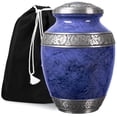 thumbnail image 1 of Urna crematoria GSM Brands para adultos con cenizas humanas, color morado, 1 of 8