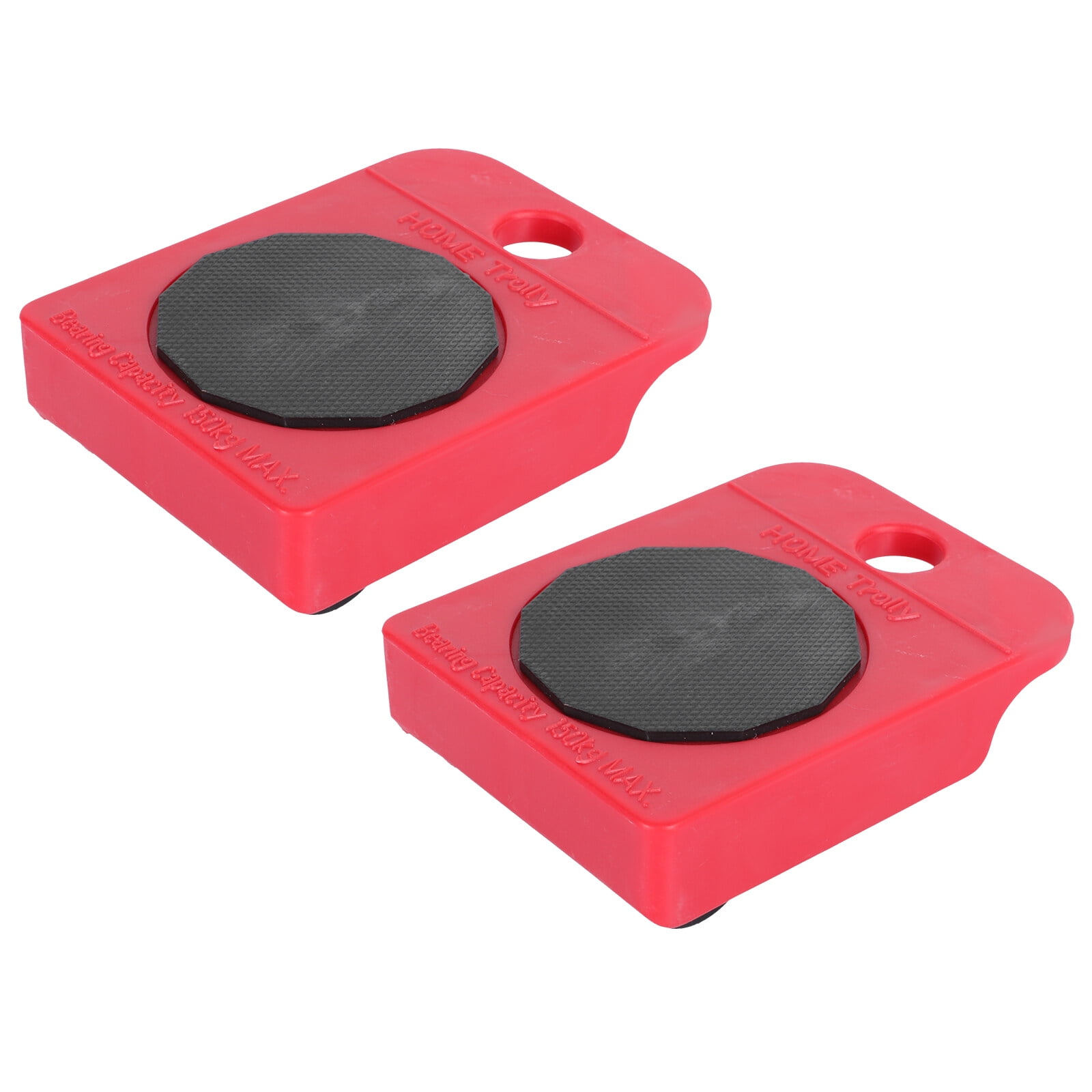 Raindrops 6 pcs Plastic Plate Wheel Mover Small Moving Furniture Dolly Furniture Movers
