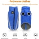 thumbnail image 3 of Abrigo impermeable para perros, chaqueta para perros, ropa para perros de talla mediana/grande (azul, 4XL), 3 of 5