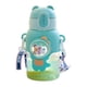 thumbnail image 2 of Space Cup, botella de agua, pajita sin filtraciones, portátil de 600 ml diseño color caramelo, estilo ligero y fresco para uso diario en oficinas de viaje, 2 of 7