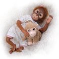 thumbnail image 2 of Decdeal Muñeca Bebé Mono Realista de 21 Pulgadas Bebé Reborn Realista, 2 of 7