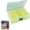 Yellow, variant on 14 Grids Storage Box with Removable & Adjustable Small Containers with Lids, Multipurpose Bead Organizer Box, Jewelry Organizer, Yellow