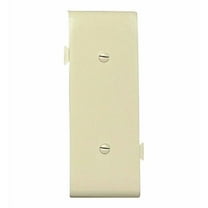Pass & Seymour PJSC1W White Toggle Opening Center Sectional Nylon Wall Plate