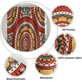 thumbnail image 5 of Bohemian Print Shower Curtains Boho Indian Mandala Vintage Floral Circle Pattern Bathroom Decor Shower Curtain Sets with Hooks Waterproof Polyester Fabric, 72 x 72 Inch, 5 of 6