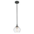thumbnail image 2 of Globe Electric 60312 Harrow 8" Wide Mini Pendant - Black, 2 of 7
