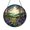Acrylic 3.5 Inch, variant on Purple Forest Flower Round Stained Glass Suncatcher, Nature Window Hanging Decor, Botanical Glass Style Art Accent for Mothers Day or Birthday