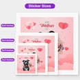 thumbnail image 5 of Happy Valentine's Day Pitbull holding flowers Vinyl Sticker Terrier Dog Lover Waterproof Decal Art Decor - 03005, 5 of 5