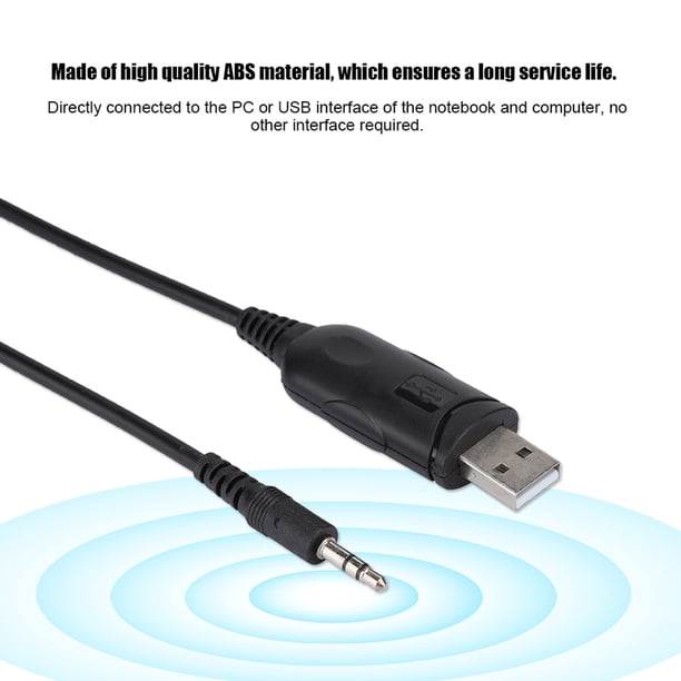 Walkie Talkie USB Cable de Programa Cable de Programa Para Qyt KT8900 Transceptor de Radio ABS Walkie Talkie USB Cable de Programa para Qyt KT8900 Transceptor de Radio