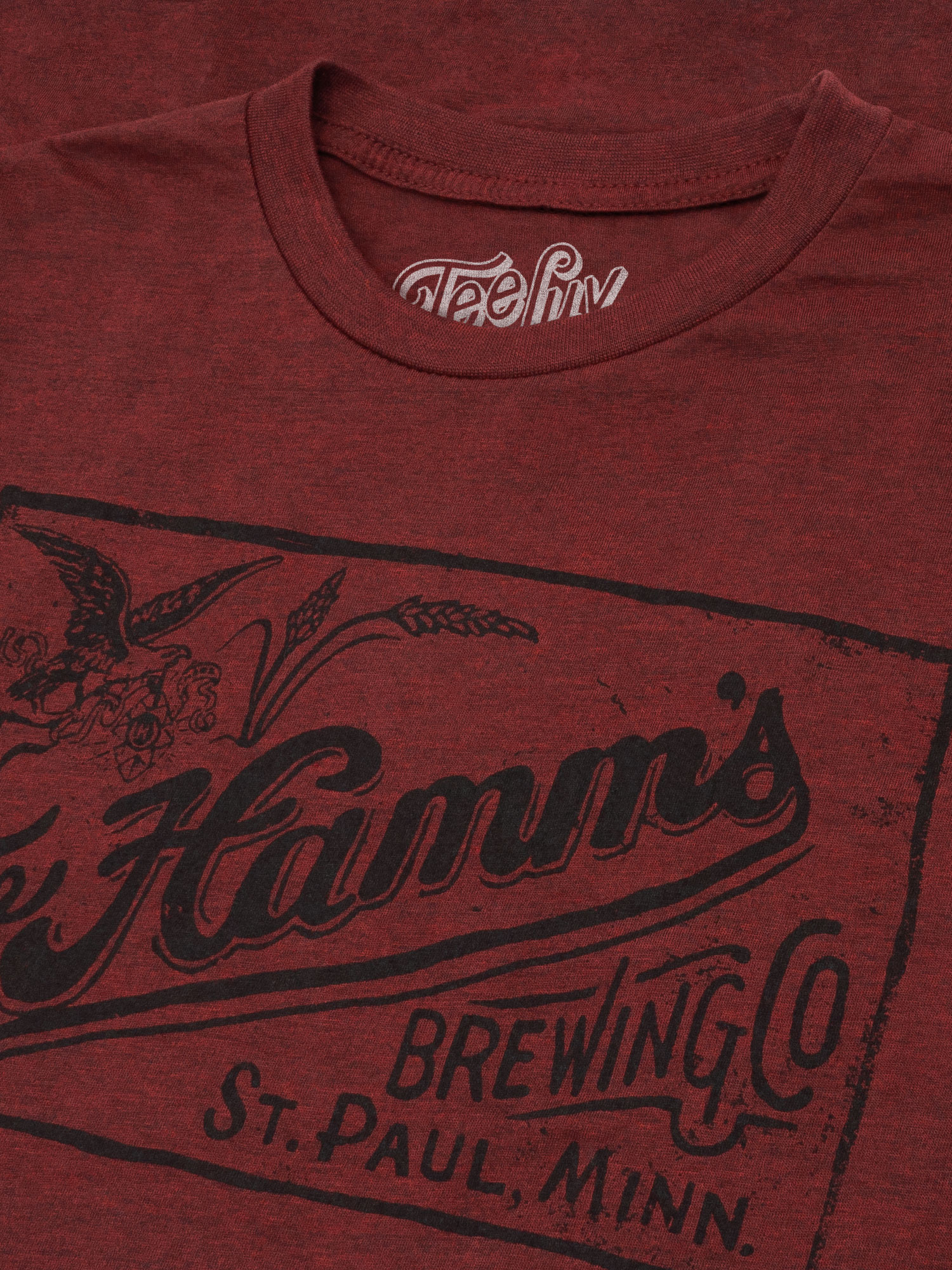 Tee Luv Men's Hamm's Brewing Company Faded Beer Logo Shirt (S) - image 2 of 7