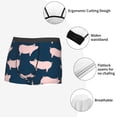thumbnail image 4 of KLL Pig 1 Men's Cotton Boxer Briefs Underwear-Small, 4 of 8