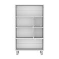 thumbnail image 7 of Nmkwnr 40.6" Tall 6 Tiers Bookcase for Living Room, Office, White, 7 of 7