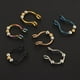thumbnail image 5 of 6 Paquetes de Clips de Anillos de Hélice de Aro de Y para Mujeres, Hombres, Moda, Niñas, 8 Mm, 5 of 6