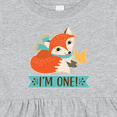 thumbnail image 4 of Inktastic 1st Birthday Woodland Fox 1 Year Old Girls Baby Dress, 4 of 5