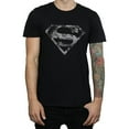 thumbnail image 1 of Superman Mens Marble Cotton Logo T-Shirt, 1 of 4