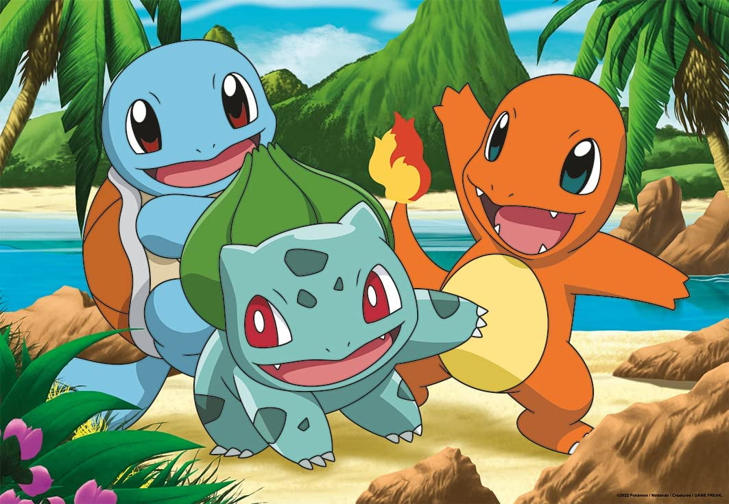 Ravensburger Pokemon Pikachu and Friends, Jigsaw Puzzles, Recycled Cardboard, 48 Piece