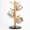 Black Base, variant on Coffee Mug Tree for Countertop with 6 Hooks, Space Saving Mug Holder Organizer with Stable Base for Coffee Bar, Kitchen and Office-Black