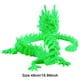 thumbnail image 3 of Dragón impreso en 3D Dragón articulado impreso en 3D de 33/48 cm, juguete antiestrés, dragón articulado lindo, 3 of 6