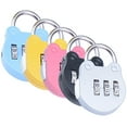 thumbnail image 1 of MasteelfCA 5Pcs Household Locker Locks Convenient Padlocks Multi-function Combination Locks Home Accessory, 1 of 8