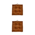 thumbnail image 2 of Cojín de tatami Bearachild Puf cuadrado Naranja 42*42 cm (espesor 10 cm) 2Conjunto, 2 of 6