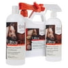 UltraCruz Equine Foaming Horse Shampoo, Conditioner Bundle, 32 oz Each with 16 oz Detangler