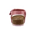 thumbnail image 3 of Birkenstock Rio Birko-Flor Narrow Girls Shoes Size 8, Color: Cosmic Sparkle Old Rose, 3 of 5